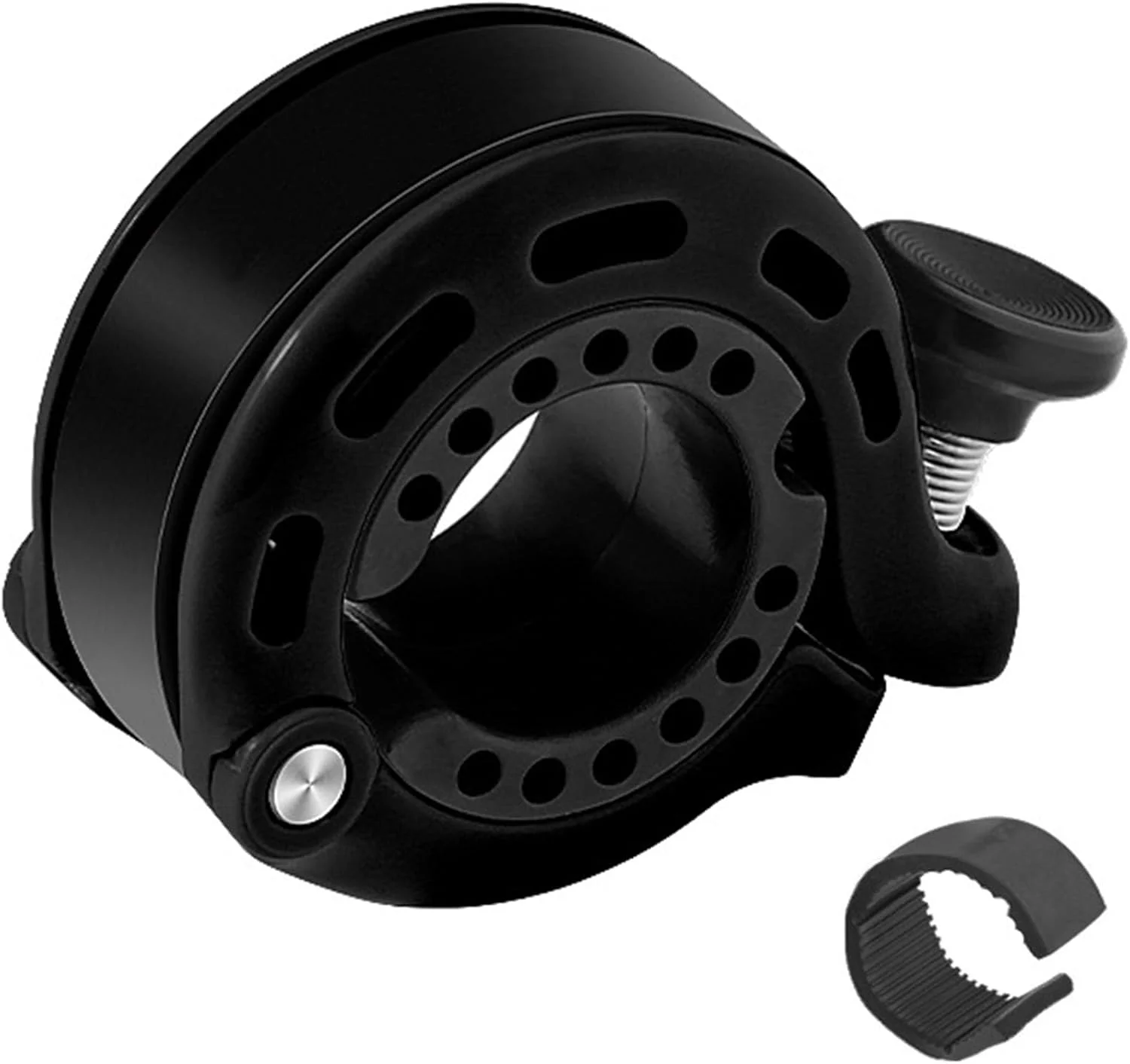 زنگ دوچرخه، زنگ دوچرخه آلیاژ آلومینیومی برای بزرگسالان حداکثر 110 DB مناسب برای فرمان 22.2-31.8 میلی متر، زنگ دوچرخه ضد آب و ضد زنگ با صدای بلند و واضح برای دوچرخه های کوهستانی، جاده ای و اسکوتر