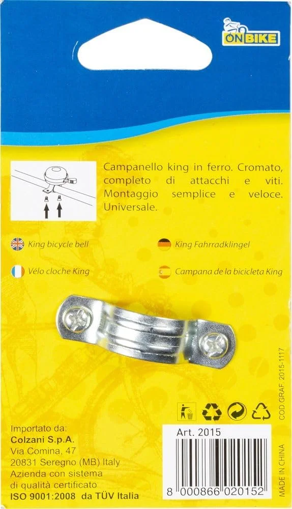 زنگ دوچرخه یونیورسال کروم آهن اونبایک کینگ