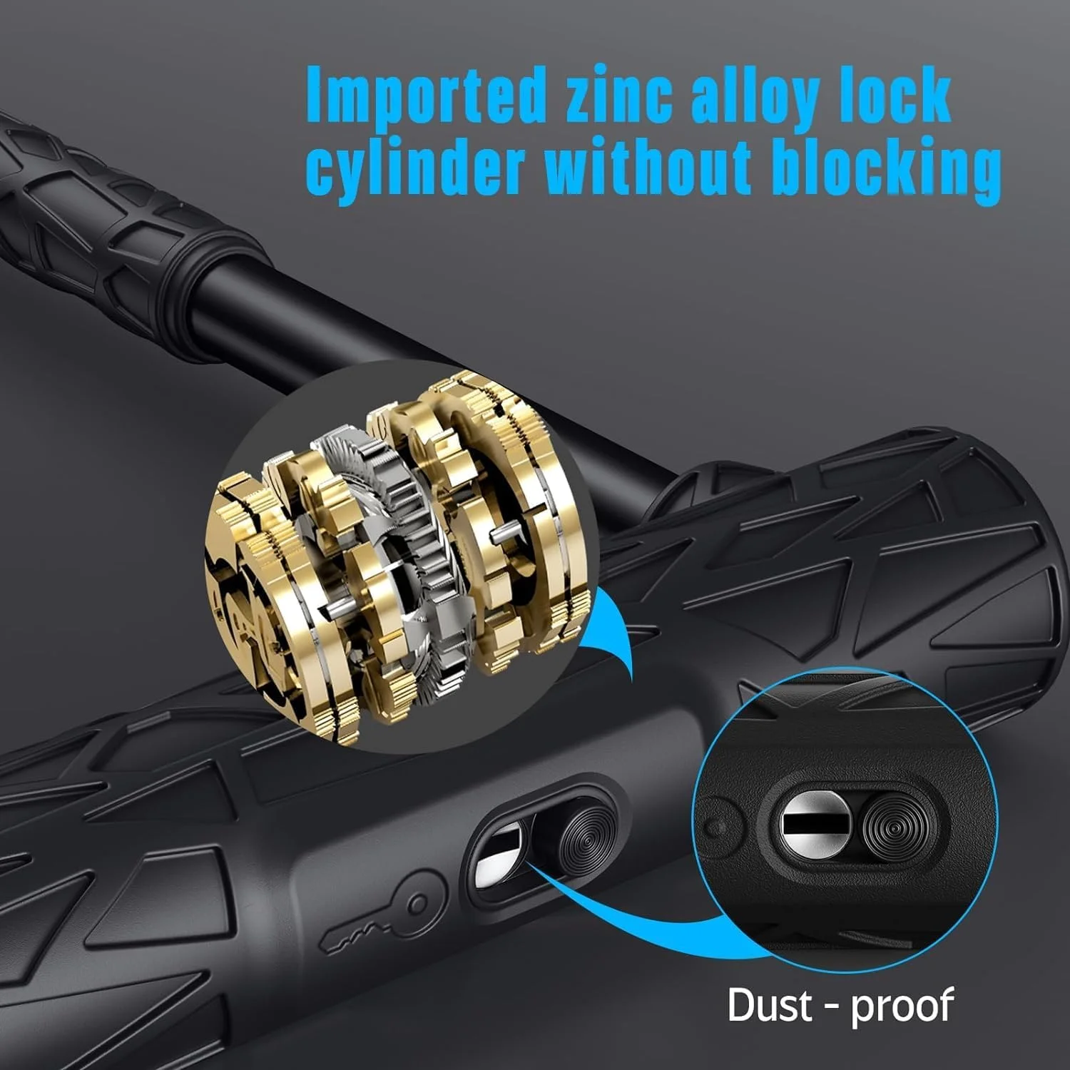 قفل U شکل دوچرخه سنگین - فوق العاده قوی با مقاومت برشی 12 تن، قفل U شکل 20 میلی متری ضد سرقت با سوراخ کلید روکش سیلیکونی با پوشش کشویی، کابل فولادی 4 فوتی با براکت نصب و 3 کلید (L) قفل U شکل دوچرخه سنگین - فوق العاده قوی با مقاومت برشی 12 تن، قفل U شکل 20 میلی متری ضد سرقت با سوراخ کلید روکش سیلیکونی با پوشش کشویی، کابل فولادی 4 فوتی با براکت نصب و 3 کلید (L)