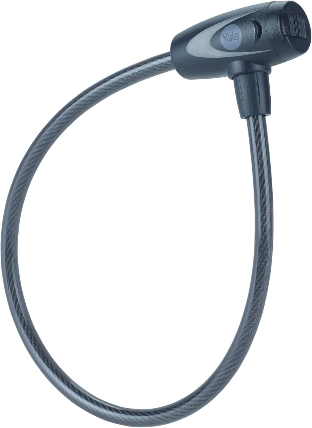 قفل کابلی کلیدی Yale، ۲ عدد کلید، طول ۶۰ سانتی متر، مقاومت در برابر خوردگی تا ۹۶ ساعت، قفلینگ همه کاره، YCK0/10/60/2