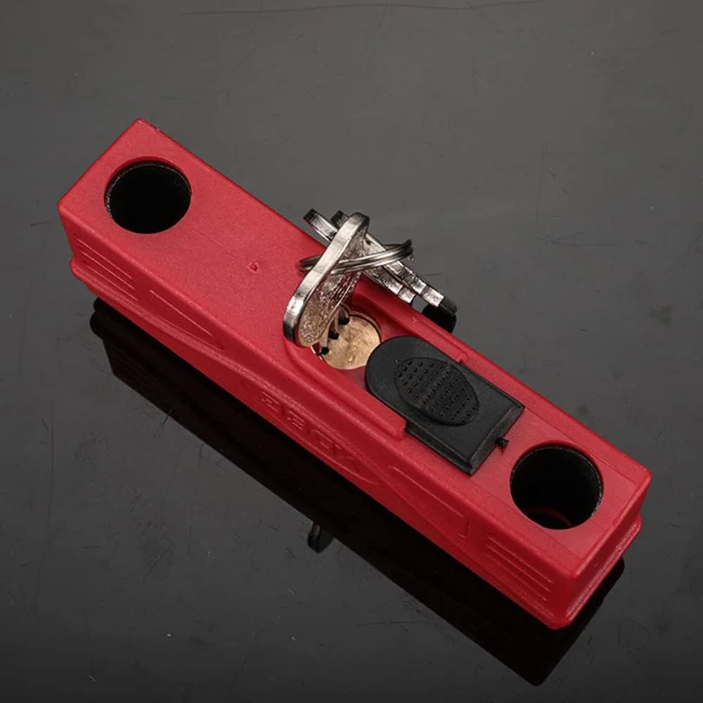 قفل U دوچرخه وانلیان - قفل ترکیبی U شکل - قفل بلند - با حلقه قابل تنظیم - مناسب برای دوچرخه، دوچرخه برقی، دوچرخه کوهستانی، درب شیشه ای