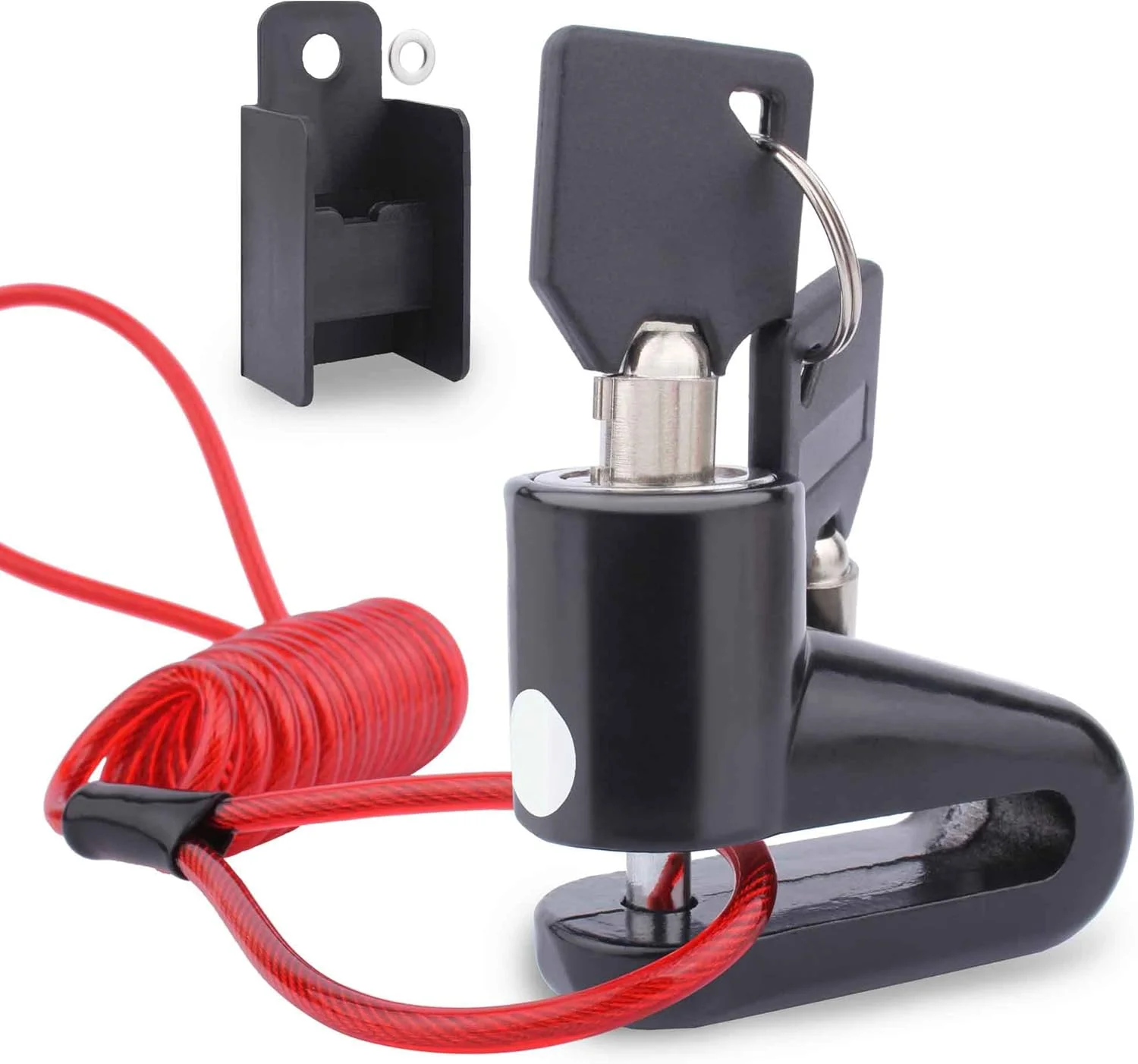 قفل سیم فولادی ضد سرقت TOMALL SKEIDO به همراه طناب یادآوری برای شیائومی Mijia M365/M365 Pro (مشکی) قفل سیم فولادی ضد سرقت TOMALL SKEIDO به همراه طناب یادآوری برای شیائومی Mijia M365/M365 Pro (مشکی)