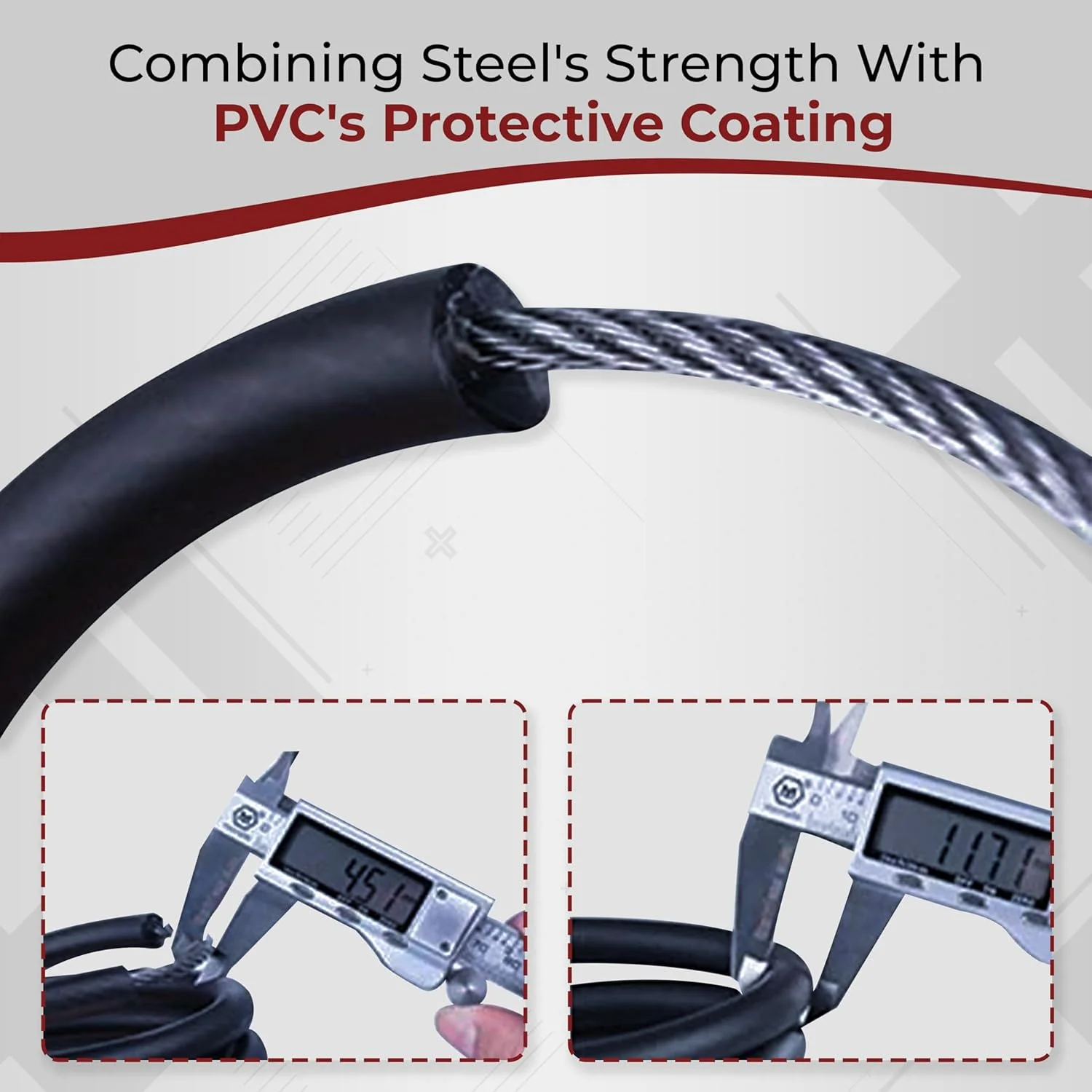 قفل کابلی دوچرخه بدون کلید Robustt - بسته 2 عددی | ترکیب از پیش تعیین شده | محافظت سنگین در برابر سرقت | قفل چند منظوره برای دوچرخه، کلاه ایمنی، چمدان قفل کابلی دوچرخه بدون کلید Robustt - بسته 2 عددی | ترکیب از پیش تعیین شده | محافظت سنگین در برابر سرقت | قفل چند منظوره برای دوچرخه، کلاه ایمنی، چمدان