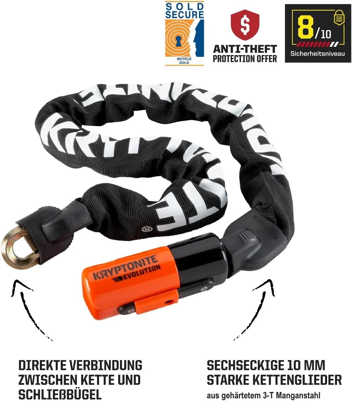 قفل زنجیری Kryptonite Evolution قفل زنجیری Kryptonite Evolution