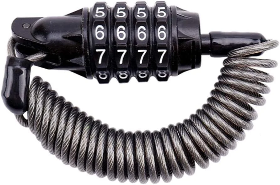 قفل کابلی دوچرخه