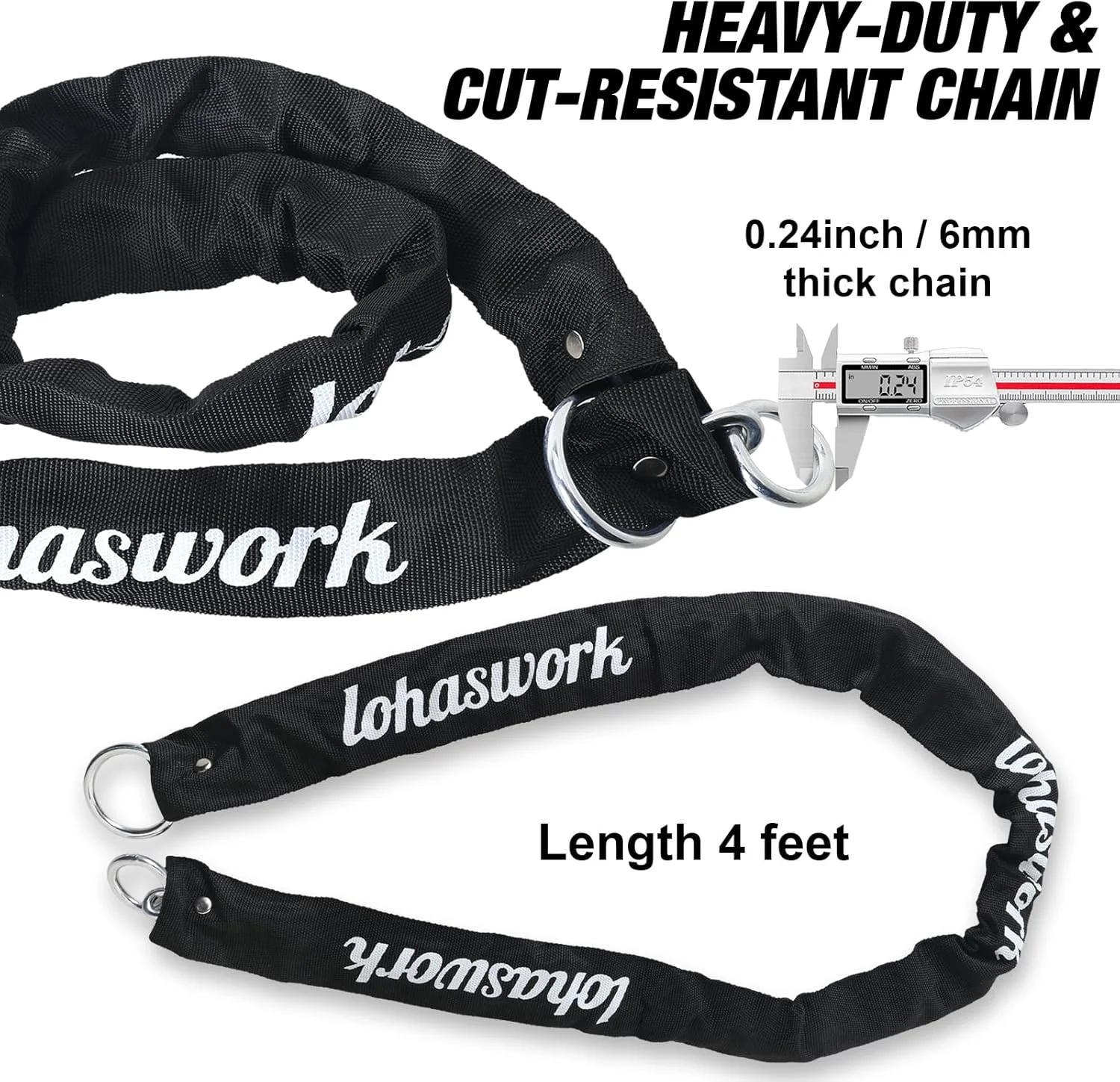 قفل زنجیری دوچرخه، قفل U شکل ضد سرقت سنگین دوچرخه، قفل زنجیری امنیتی 1.2 متری دوچرخه با 3 کلید، قفل با براکت نصب برای دوچرخه برقی، اسکوتر برقی، موتور سیکلت، درب قفل زنجیری دوچرخه، قفل U شکل ضد سرقت سنگین دوچرخه، قفل زنجیری امنیتی 1.2 متری دوچرخه با 3 کلید، قفل با براکت نصب برای دوچرخه برقی، اسکوتر برقی، موتور سیکلت، درب