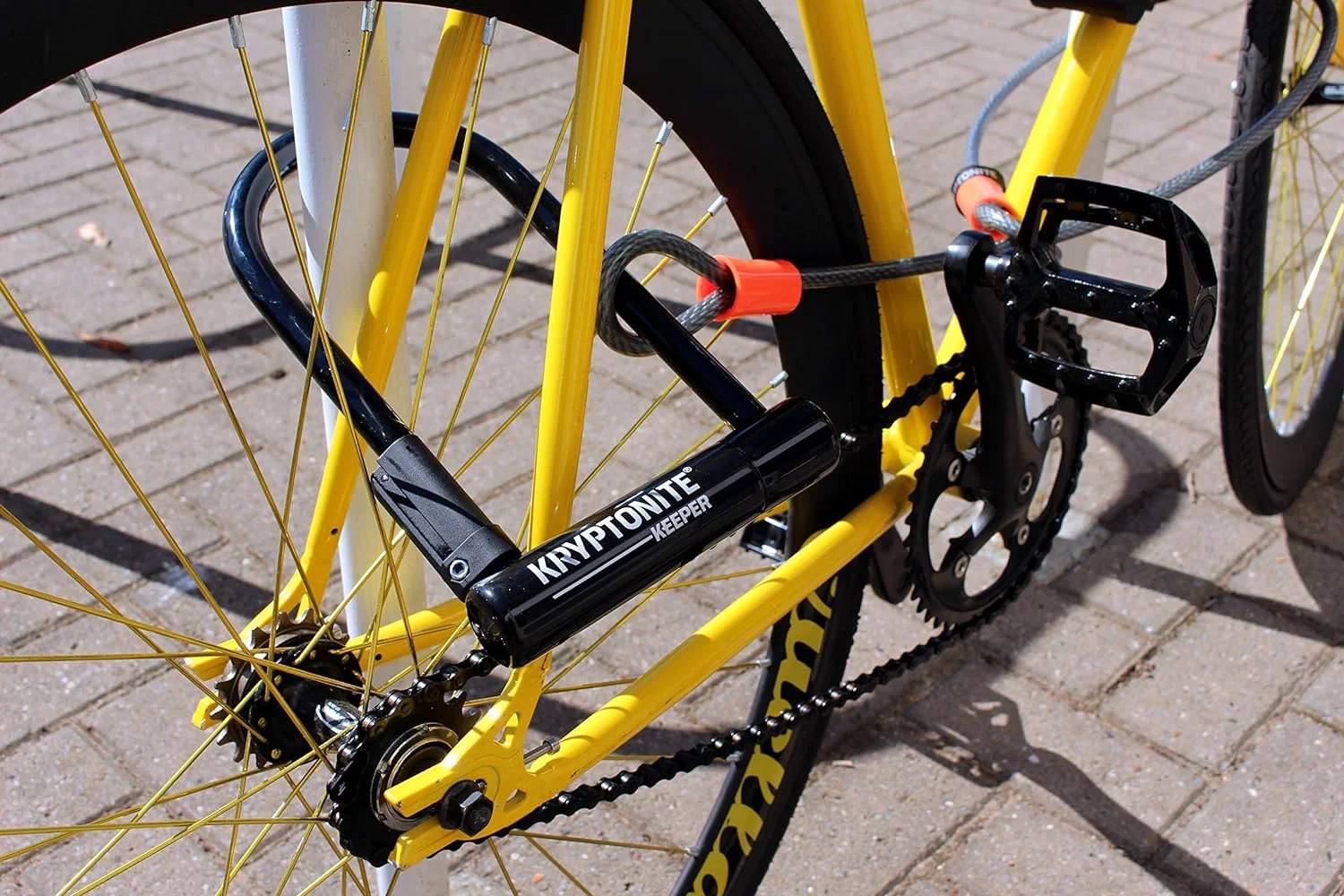 کابل قفل کریپتونایت KryptoFlex با حلقه، ⌀10 میلی متر، خاکستری کابل قفل کریپتونایت KryptoFlex با حلقه، ⌀10 میلی متر، خاکستری