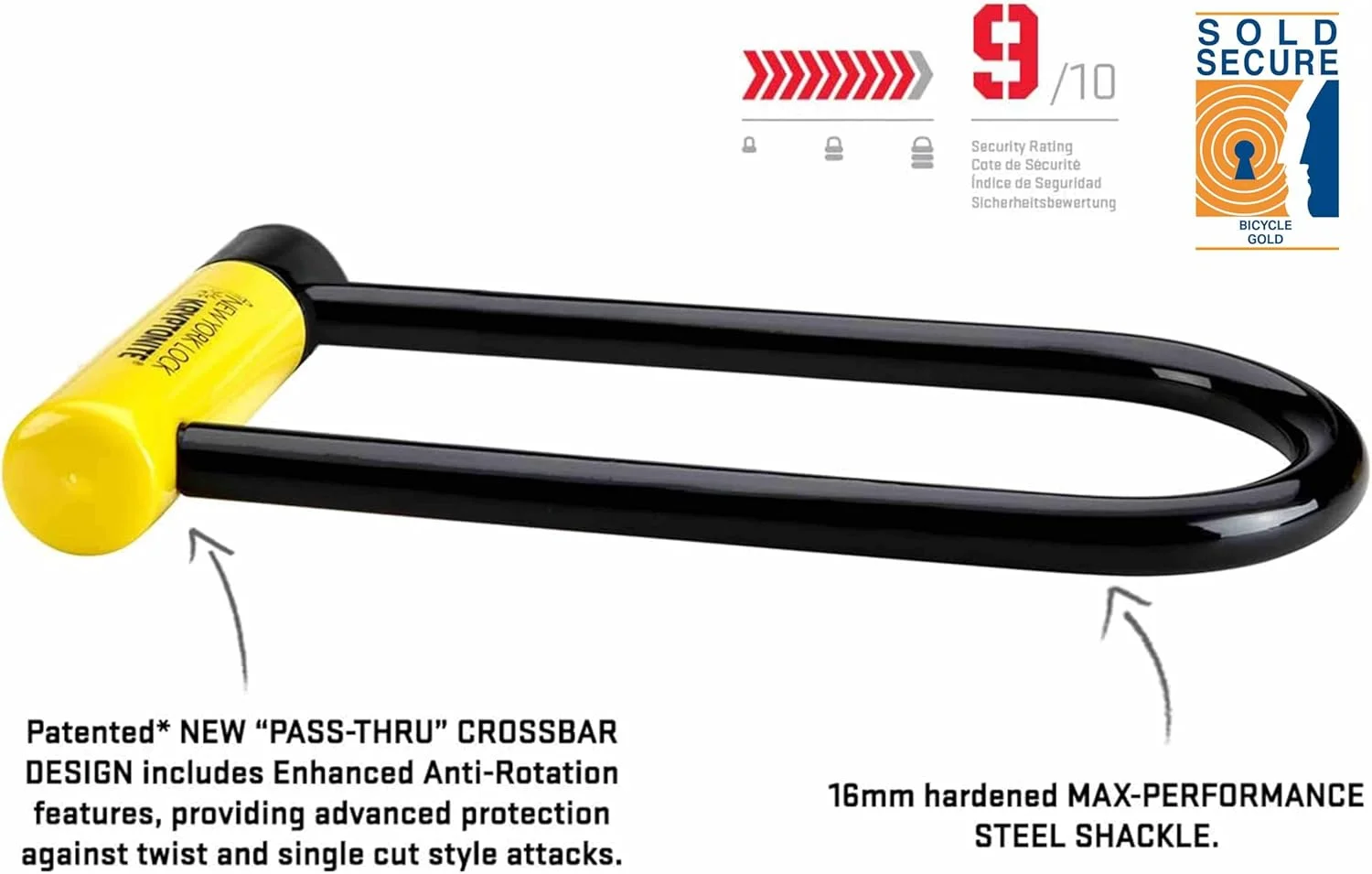 قفل U-شکل بلند زنجیری دوچرخه نیویورک کریپتونایت، قفل دوچرخه ضد سرقت سنگین، دارای گواهینامه طلایی امنیت، زنجیر بلند 16 میلیمتری با کلید، قفل امنیتی نهایی برای دوچرخه، دوچرخه برقی و اسکوتر قفل U-شکل بلند زنجیری دوچرخه نیویورک کریپتونایت، قفل دوچرخه ضد سرقت سنگین، دارای گواهینامه طلایی امنیت، زنجیر بلند 16 میلیمتری با کلید، قفل امنیتی نهایی برای دوچرخه، دوچرخه برقی و اسکوتر