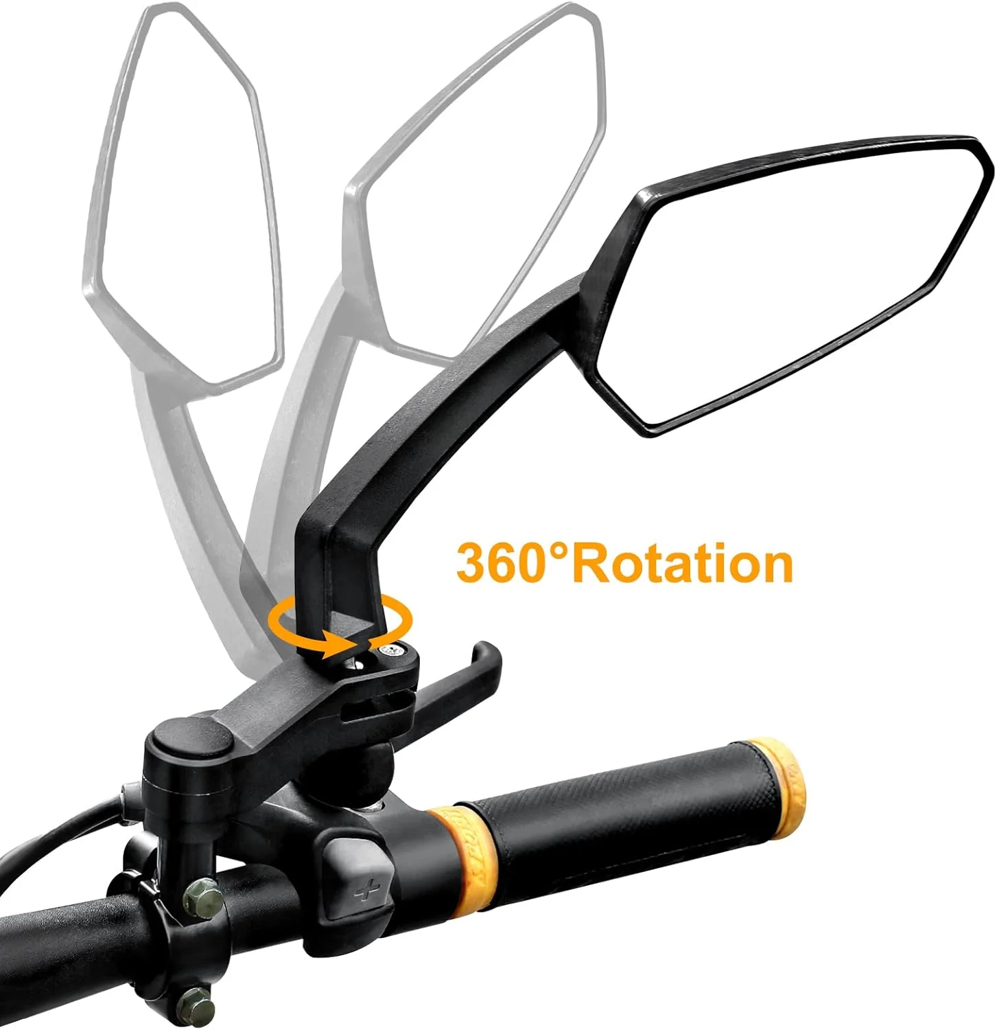 آینه دوچرخه، آینه های قابل تنظیم دوچرخه آینه دید عقب فرمان با قابلیت چرخش 360 درجه آینه دوچرخه سواری با زاویه دید گسترده و ایمن، آینه های دوچرخه نصب شده روی فرمان آینه دوچرخه، آینه های قابل تنظیم دوچرخه آینه دید عقب فرمان با قابلیت چرخش 360 درجه آینه دوچرخه سواری با زاویه دید گسترده و ایمن، آینه های دوچرخه نصب شده روی فرمان