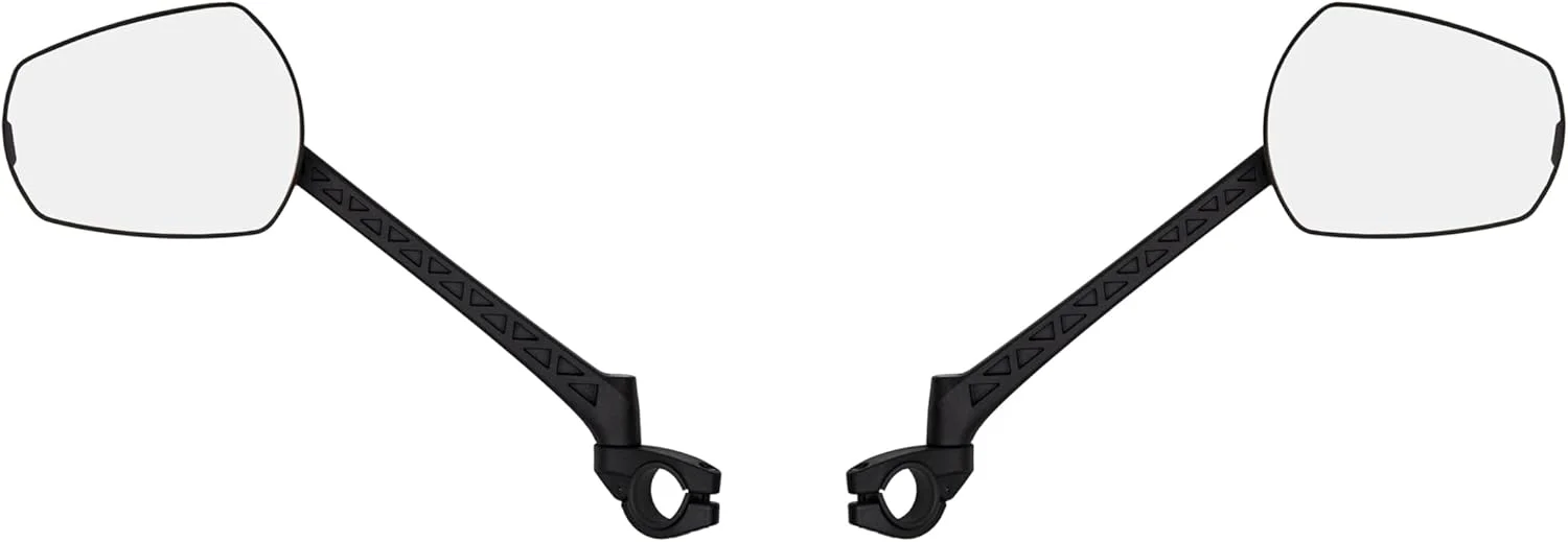 آینه دوچرخه زفال مدل Espion E80، نصب روی فرمان، 80 سانتی‌متر مربع، مشکی، چپ و راست