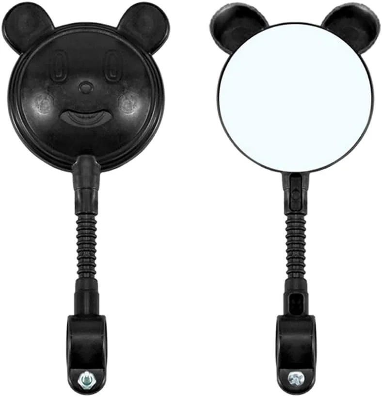 بسته ۴ عددی آینه دوچرخه کودکانه برای فرمان، آینه دید عقب نصب شده روی فرمان، قابل تنظیم و چرخش، شیشه شفاف، طرح کارتونی برای سه چرخه کودکانه، دوچرخه تعادلی و اسکوتر بسته ۴ عددی آینه دوچرخه کودکانه برای فرمان، آینه دید عقب نصب شده روی فرمان، قابل تنظیم و چرخش، شیشه شفاف، طرح کارتونی برای سه چرخه کودکانه، دوچرخه تعادلی و اسکوتر