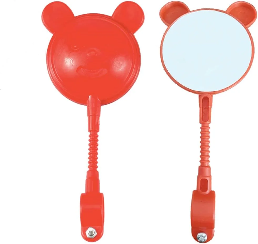 بسته ۴ عددی آینه دوچرخه کودکانه برای فرمان، آینه دید عقب نصب شده روی فرمان، قابل تنظیم و چرخش، شیشه شفاف، طرح کارتونی برای سه چرخه کودکانه، دوچرخه تعادلی و اسکوتر بسته ۴ عددی آینه دوچرخه کودکانه برای فرمان، آینه دید عقب نصب شده روی فرمان، قابل تنظیم و چرخش، شیشه شفاف، طرح کارتونی برای سه چرخه کودکانه، دوچرخه تعادلی و اسکوتر