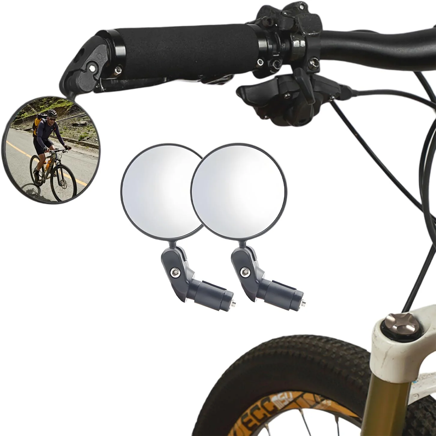 آینه دوچرخه، بسته 2 عددی، آینه عقب تاشو، HD با قابلیت چرخش 360 درجه، ضد ضربه، بادوام برای دوچرخه های شهری، دوچرخه های کوهستانی، دوچرخه های برقی آینه دوچرخه، بسته 2 عددی، آینه عقب تاشو، HD با قابلیت چرخش 360 درجه، ضد ضربه، بادوام برای دوچرخه های شهری، دوچرخه های کوهستانی، دوچرخه های برقی