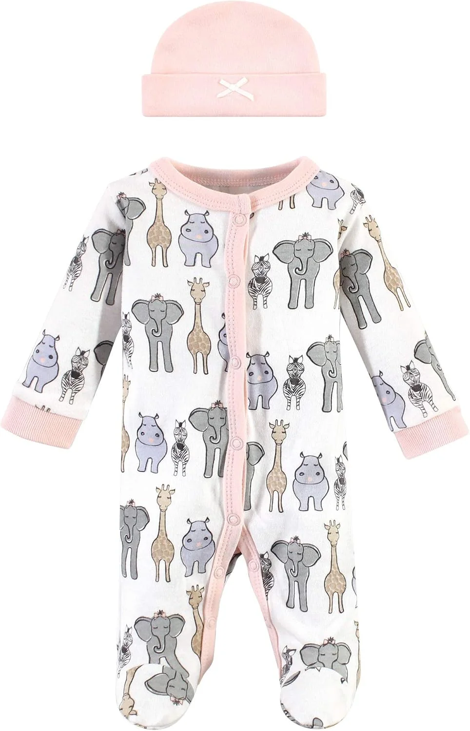 لباس خواب و کلاه نوزادی هادسون بیبی