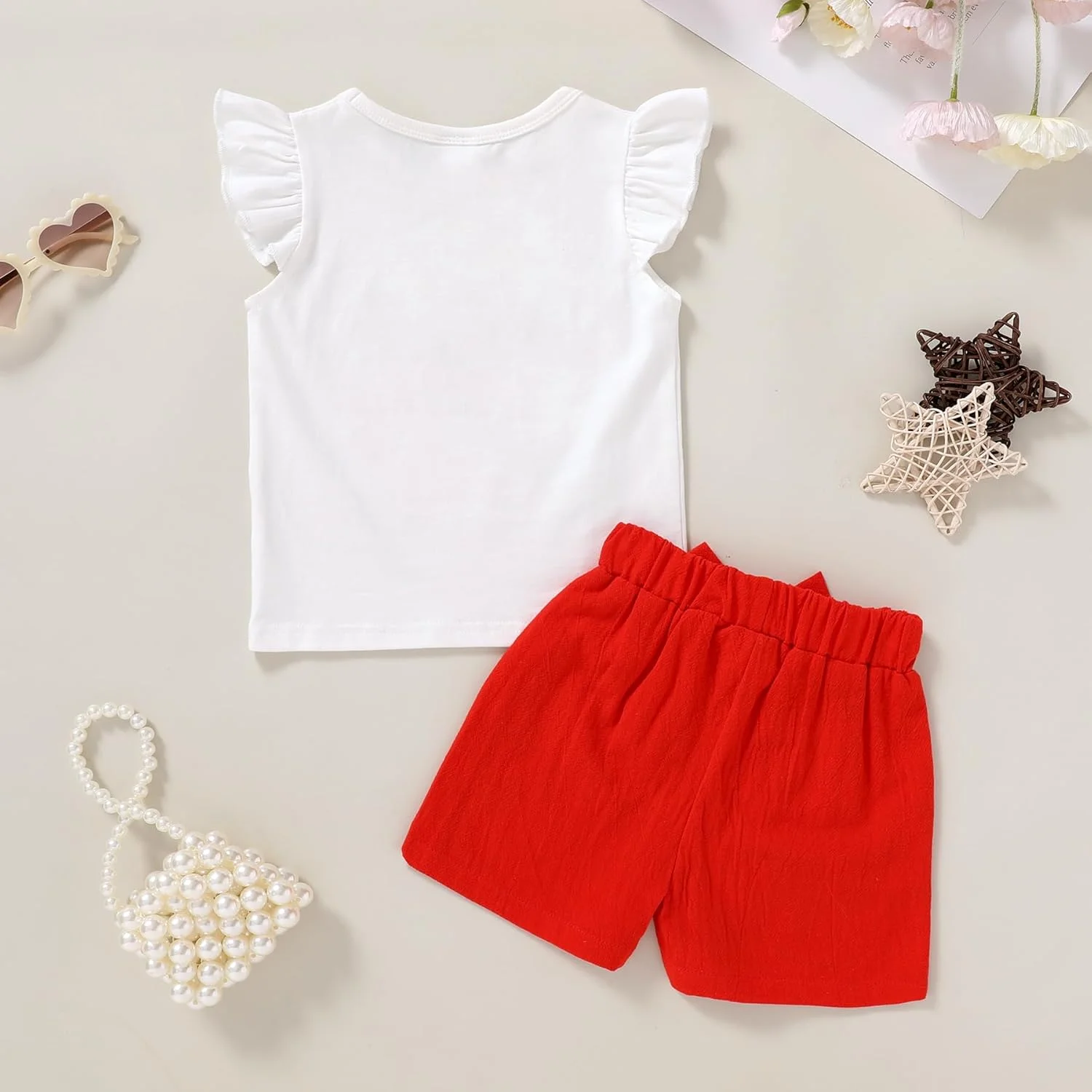 ست لباس دخترانه کودک YOUNGER TREE مدل 67033-2