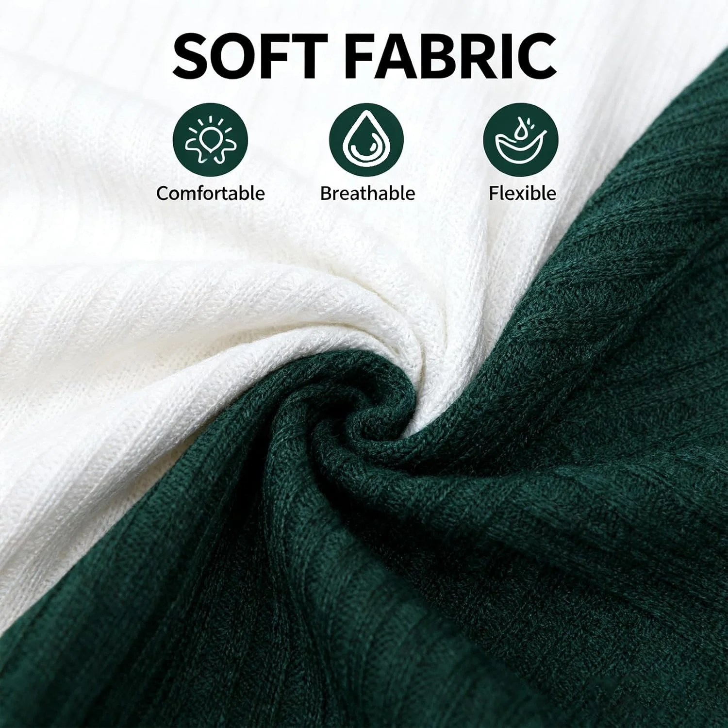 بادی یقه اسکی آستین بلند نوزادی DEFAHN، لباس سرهمی پنبه ای ساده پسرانه دخترانه 0-24 ماه، بسته 2 عددی