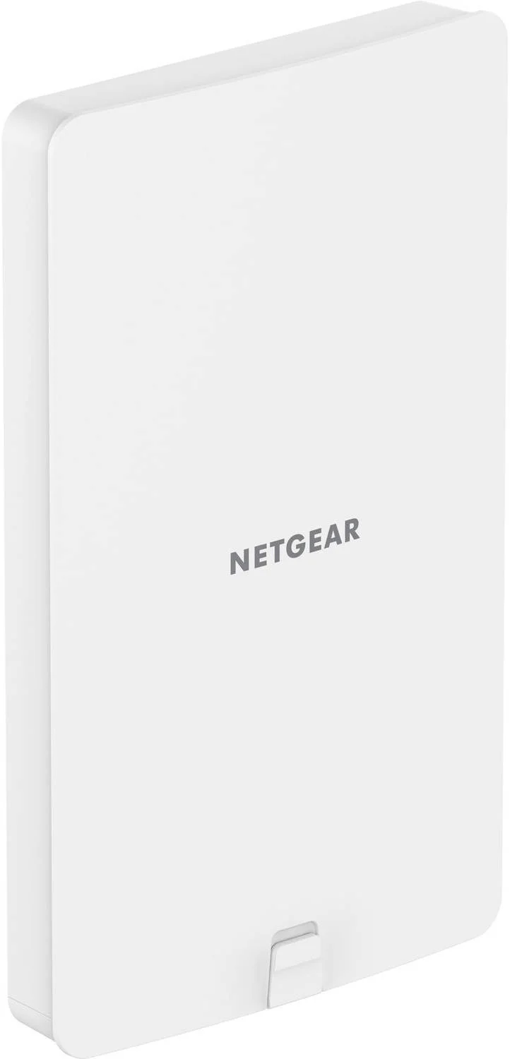 اکسس پوینت وای فای 6 دو بانده بیرونی NETGEAR AX1800Y، سرعت تا 1800 مگابیت بر ثانیه و پشتیبانی از 250 دستگاه، پوشش 2500 فوت مربع، تغذیه از طریق PoE+، آنتن های 3.8/4.5dBi، استاندارد IP55، مدیریت از راه دور Insight، سفید | WAX610Y-100EUS