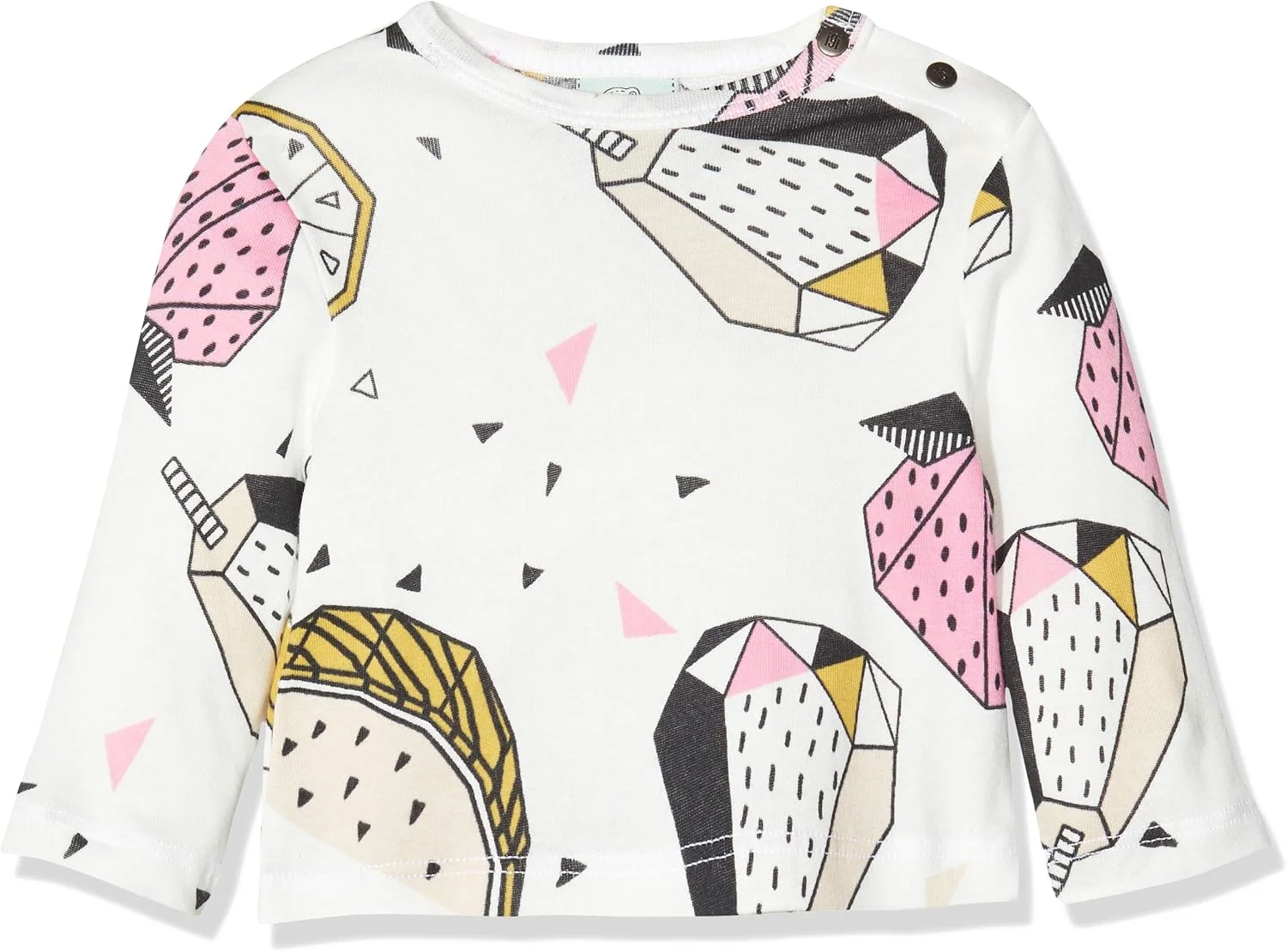 تی شرت آستین بلند نوزادی طرح دار