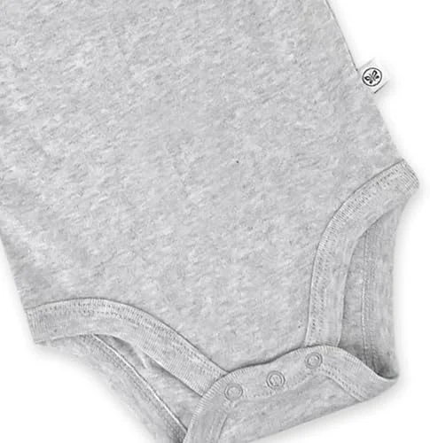 ست 5 عددی بادی آستین بلند نوزادی پسرانه HonestBaby، یکسره، 100% پنبه ارگانیک برای نوزادان پسر، ست تی شرت نوزاد و کودک (بسته 5 عددی)