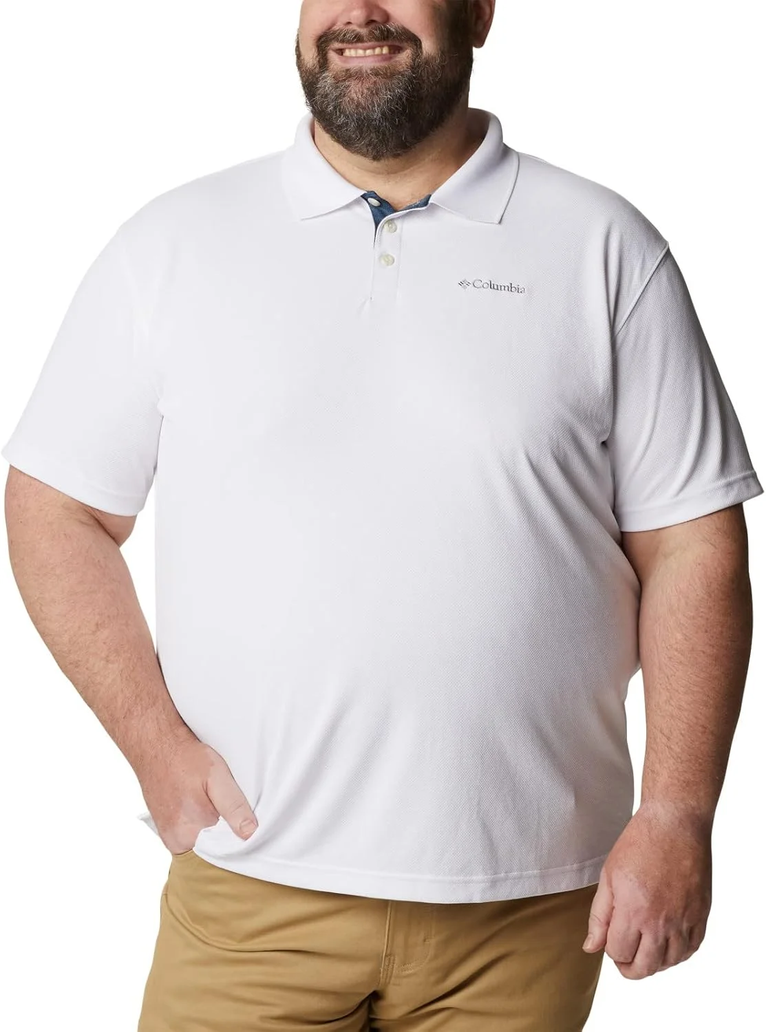 پولوشرت مردانه کلمبیا مدل Utilizer Big & Tall