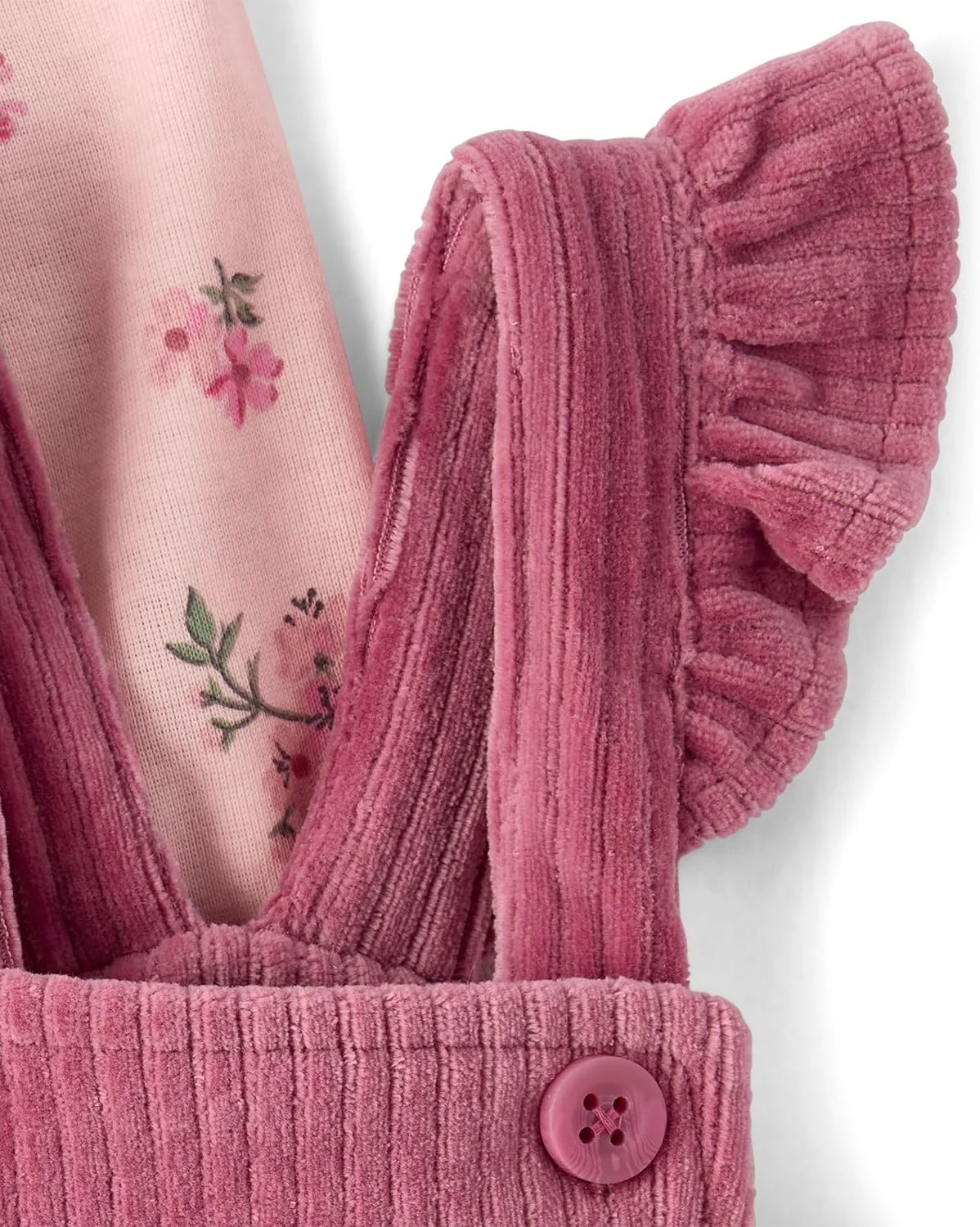 لباس سرهمی آستین بلند و پیشبند نوزادی دخترانه The Children's Place، ست 2 تکه (بسته 2 عددی)