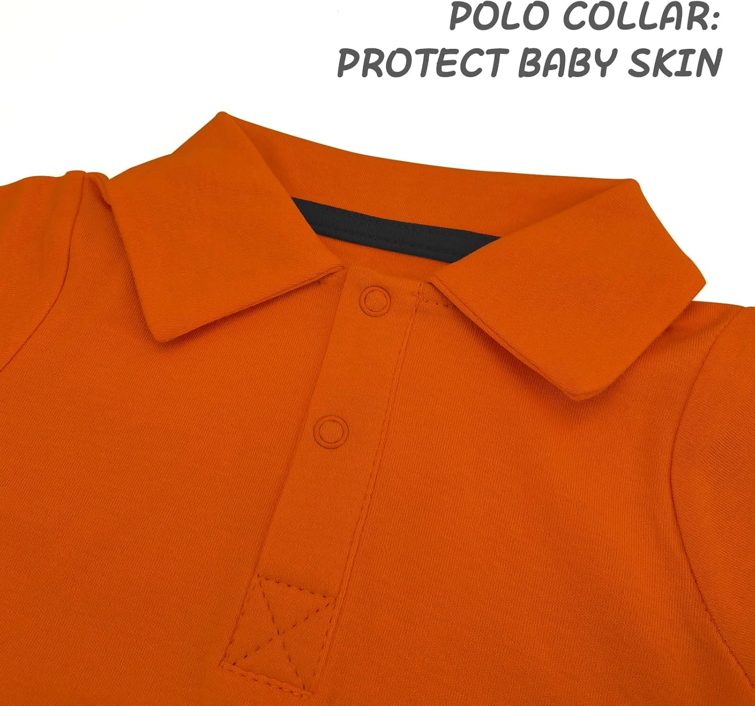 بادی یقه دار آستین کوتاه نوزادی، لباس کودک رنگ خالص، پنبه ارگانیک بادی یقه دار آستین کوتاه نوزادی، لباس کودک رنگ خالص، پنبه ارگانیک