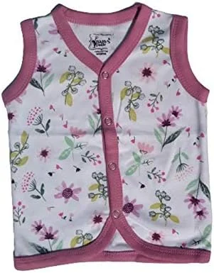 تی شرت زیرپوش نوزادی پسرانه و دخترانه بی بی پراید (متنوع؛ 0-3 ماه) بسته 5 عددی