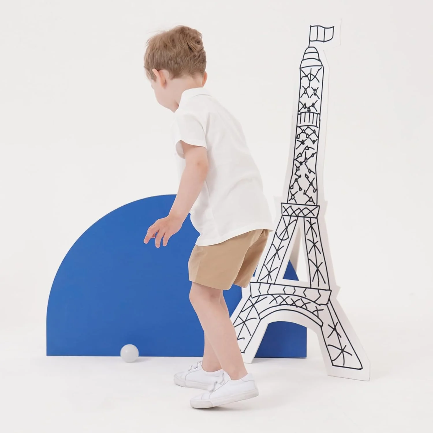 ست تی‌شرت پولو آستین کوتاه و شلوارک پسرانه تابستانی، مناسب ساحل