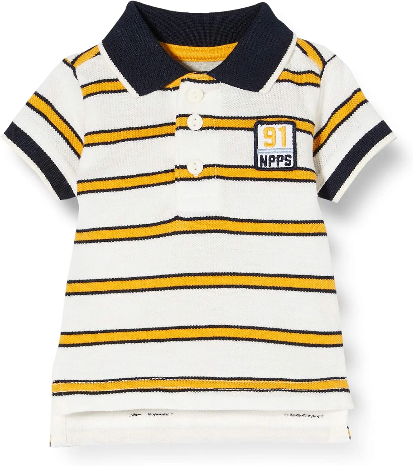 پولوشرت آستین کوتاه پسرانه نوزادی نوپیز مدل Asheville Y/d Str