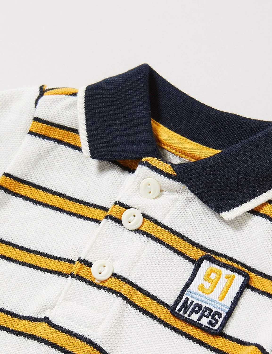 پولوشرت آستین کوتاه پسرانه نوزادی نوپیز مدل Asheville Y/d Str