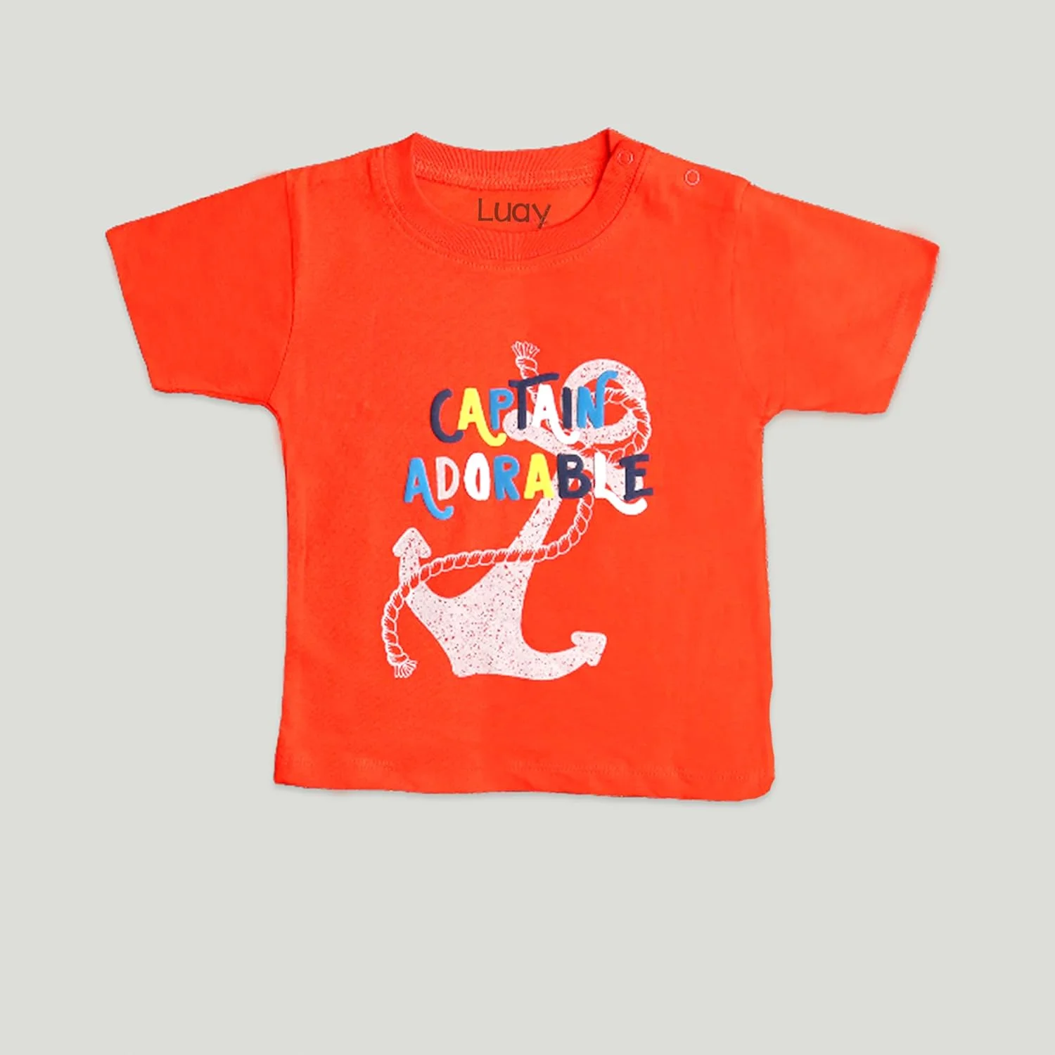 تیشرتهای نخی ۱۰۰٪ LUAY برای پسران و دختران، آستین کوتاه با طرحهای شاد و رنگارنگ برای کودکان و نوپایان - برش معمولی تیشرتهای نخی ۱۰۰٪ LUAY برای پسران و دختران، آستین کوتاه با طرحهای شاد و رنگارنگ برای کودکان و نوپایان - برش معمولی