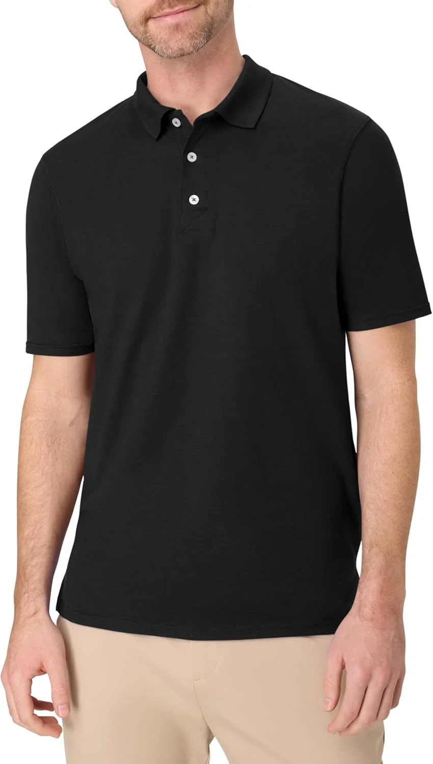 پولوشرت مردانه Hanes FreshIQ، پولوشرت مردانه X-Temp، پولوشرت با محافظت در برابر آفتاب 40+ UPF و قابلیت جذب رطوبت