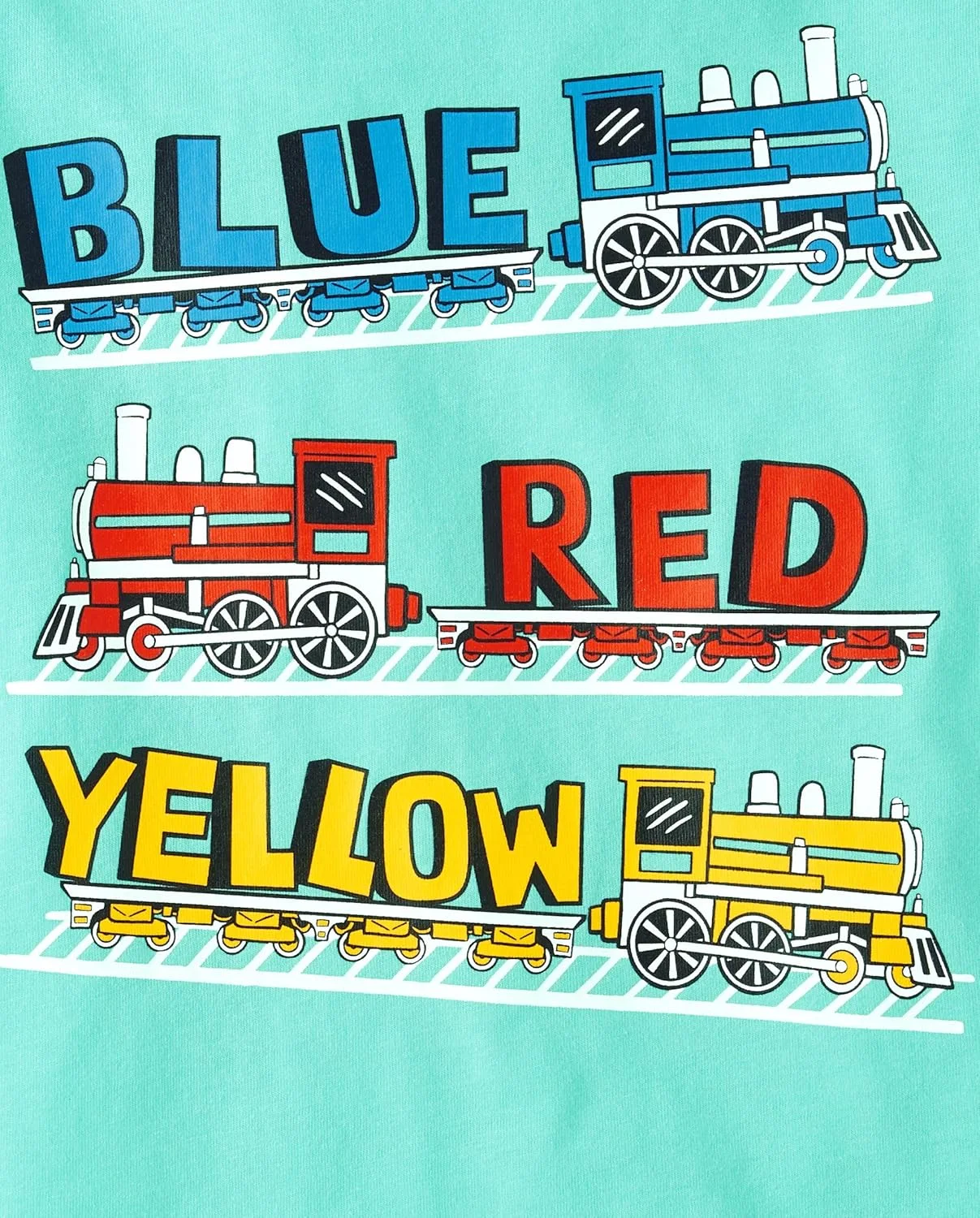 تی‌شرت گرافیکی پسرانه بچگانه و نوپا The Children's Place، بسته‌ی 3 عددی با طرح وسایل نقلیه