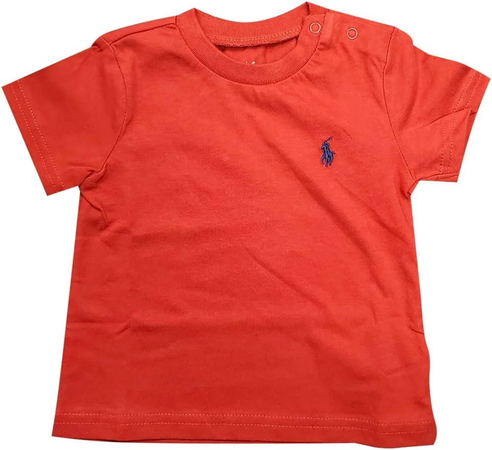 تی شرت یقه هفت پسرانه پولو رالف لورن (مناسب کودکان)