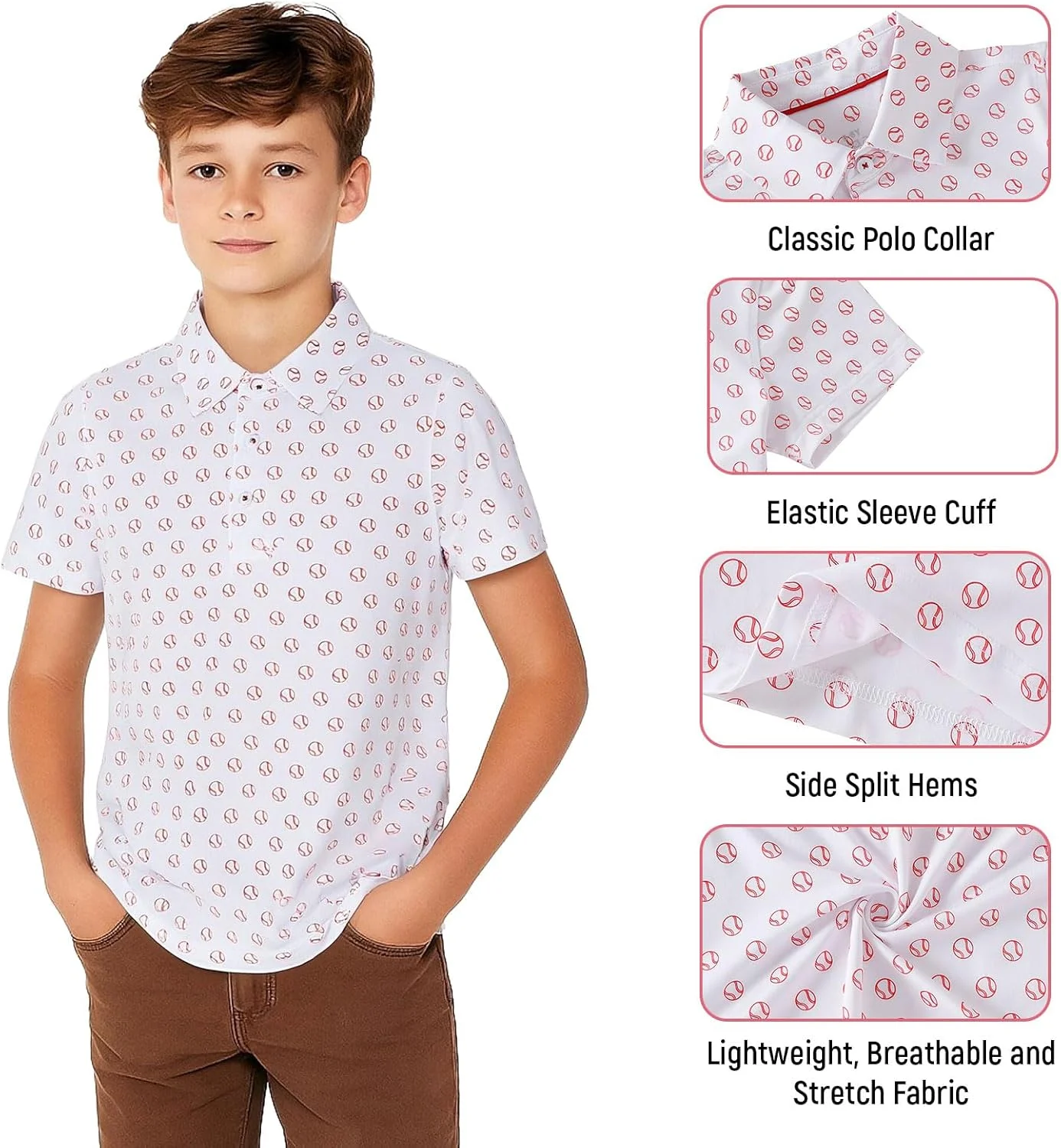 پولوشرت بچگانه دفاهن، لباس فرم مدرسه، آستین کوتاه، مناسب دختران و پسران، لباس فرم ساده مدرسه برای کودکان، لباس ورزشی، مناسب سنین 2 تا 14 سال