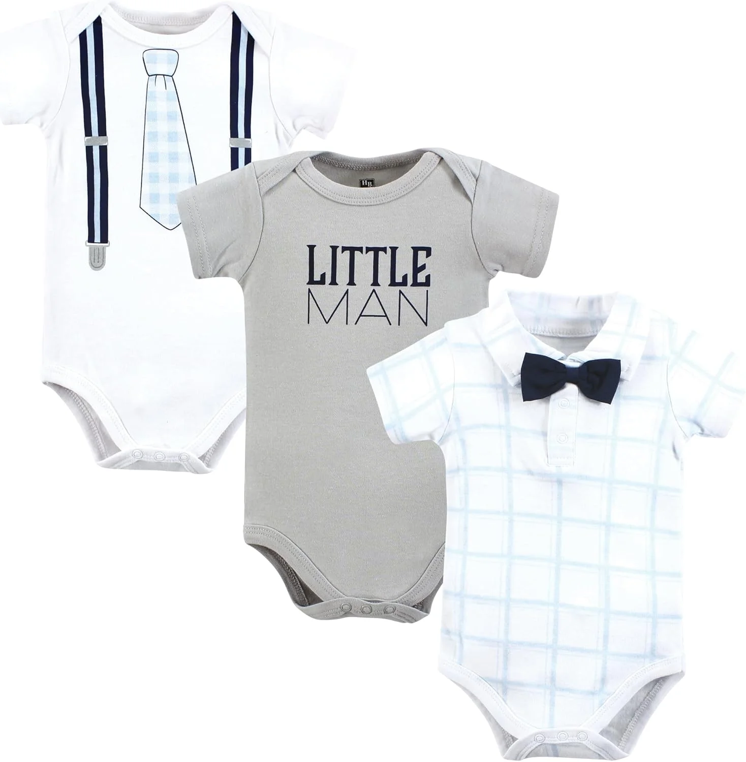 ست تی‌شرت و بادی نوزادی پنبه‌ای هادسون بیبی