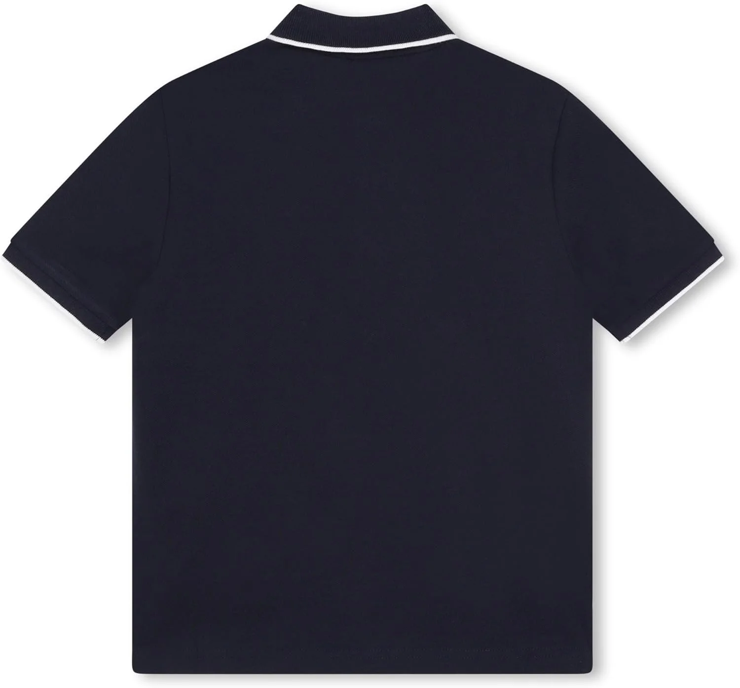 پولوشرت آستین کوتاه پسرانه BOSS، بافتنی، نرم و تنفس پذیر، لباس فرم مدرسه با یقه راه راه