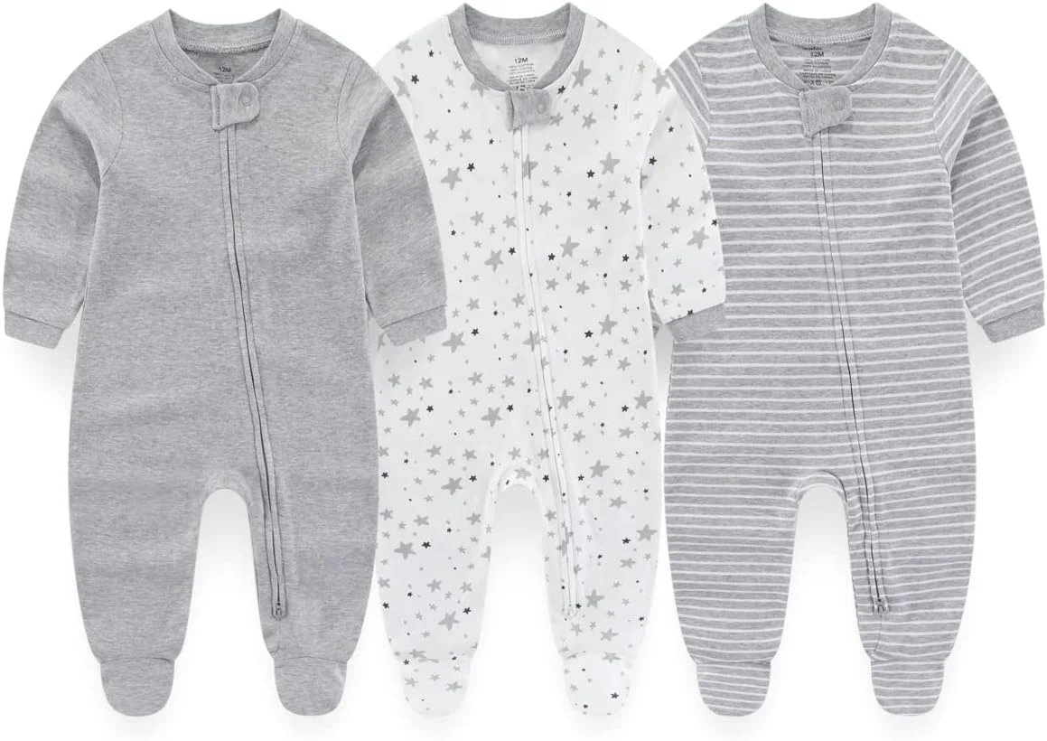 ست هدیه سیسمونی نوزاد 27 تکه لباس دخترانه شامل بادی، شلوار و لوازم ضروری 0-6 ماهگی