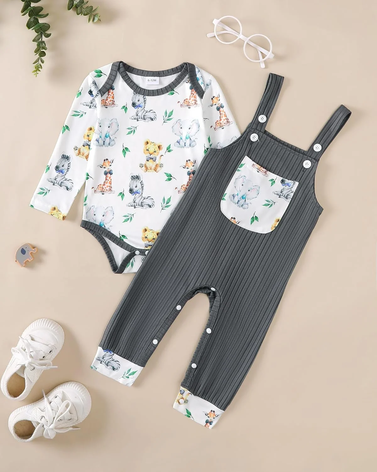 لباس نوزادی پسرانه مناسب پاییز و زمستان، ست لباس پسرانه 0 3 6 9 12 18 24 ماهه، سرهمی و لباس نوزاد پسر