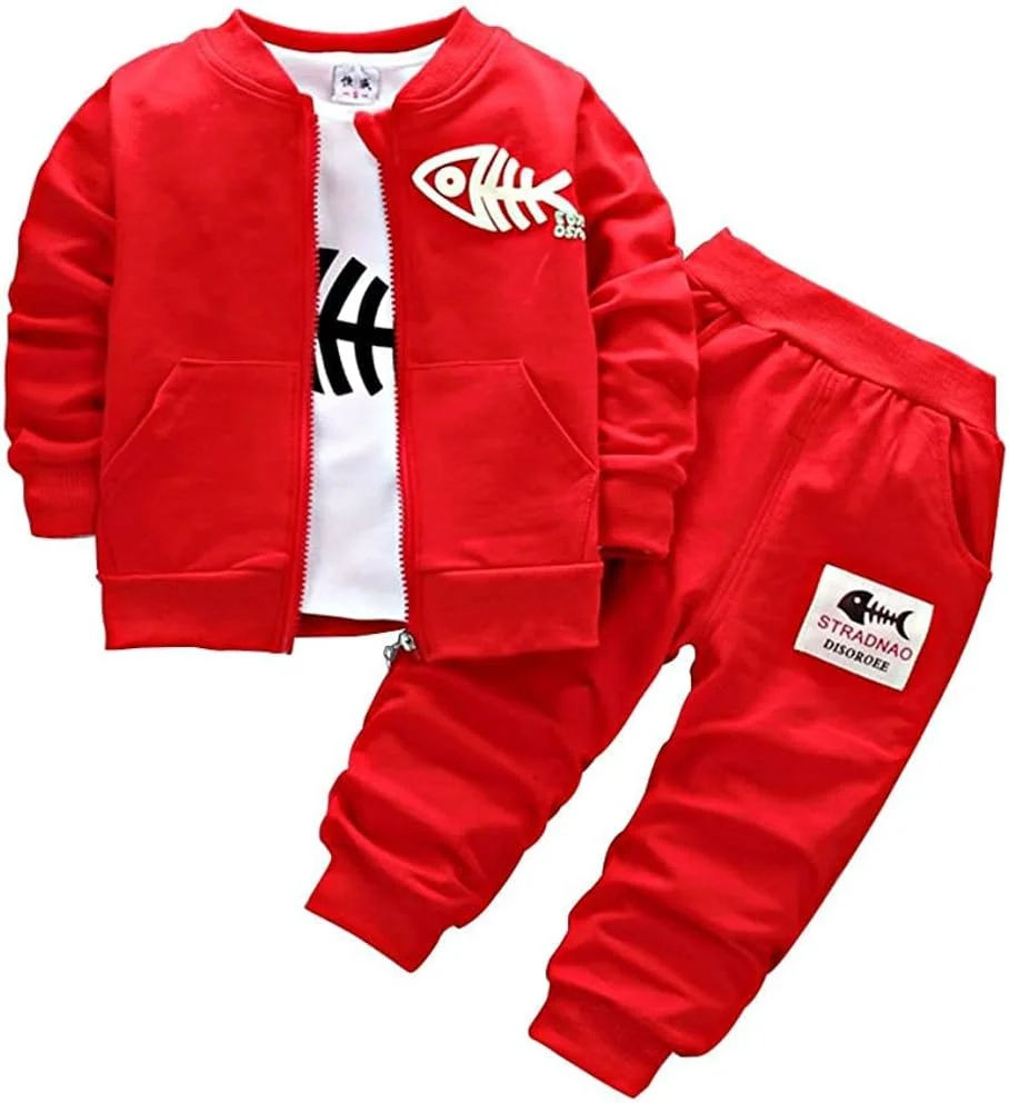 ست لباس نوزادی پسرانه شامل کت، شلوار و پیراهن - لباس های غیر رسمی سه تکه