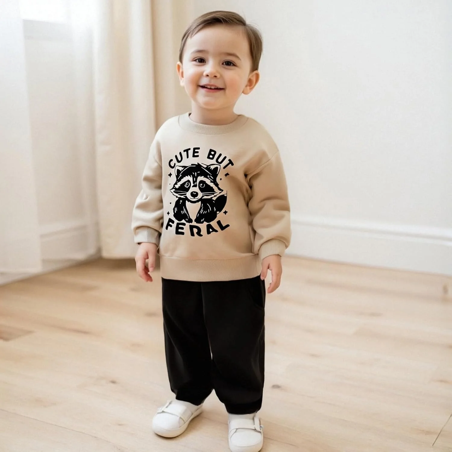 ست لباس پاییزی پسرانه، بلوز آستین بلند یقه گرد و شلوار، مناسب نوزاد و کودک 6، 12، 18، 24 ماهه و 2 ساله