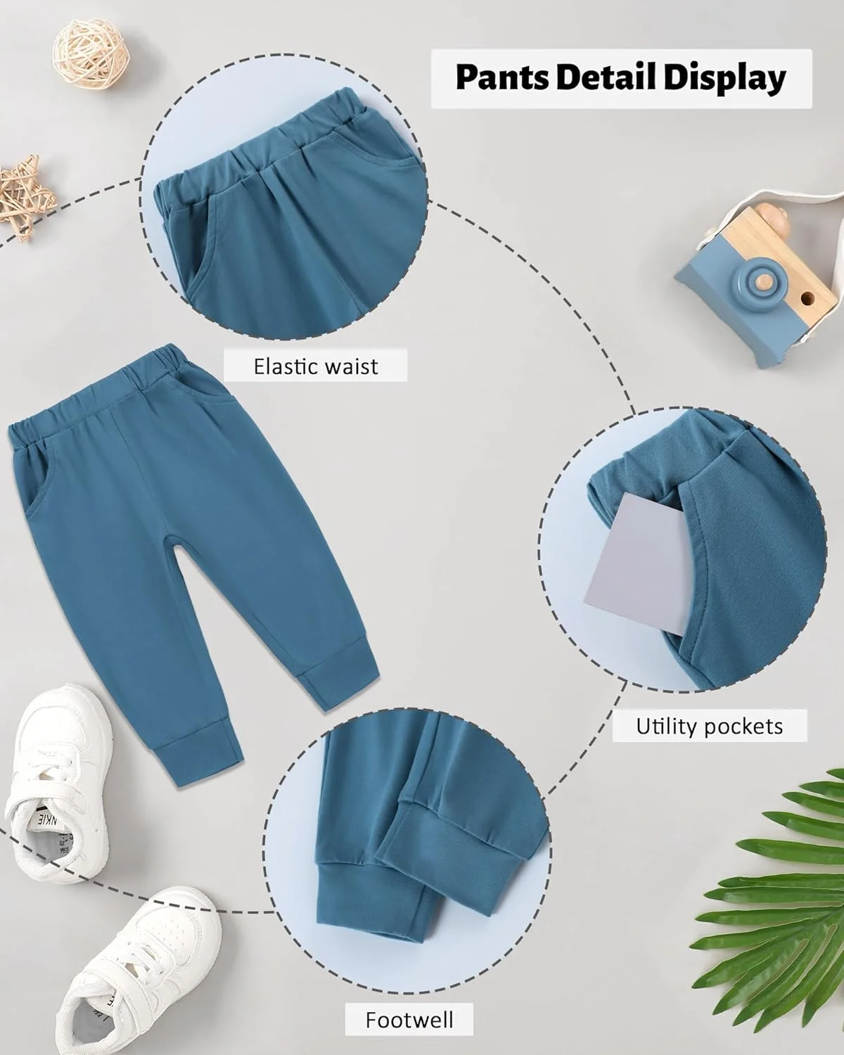 ست 3 تکه لباس نوزادی پسرانه شامل رامپر آستین بلند طرح چهارخانه با جلیقه تزئینی، شلوار و کلاه