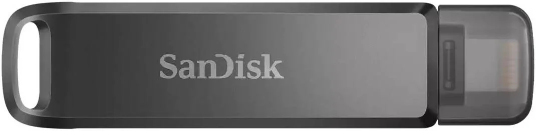 فلش مموری 128 گیگابایتی SanDisk iXpand Flash Drive Luxe، اتصال Lightning، رابط USB 3.1 Gen 1، سرعت خواندن تا 150 مگابایت بر ثانیه، اتصال USB Type-C، طراحی چرخشی، درپوش قابل جابجایی، مشکی | SDIX70N-128G-GN6NE فلش مموری 128 گیگابایتی SanDisk iXpand Flash Drive Luxe، اتصال Lightning، رابط USB 3.1 Gen 1، سرعت خواندن تا 150 مگابایت بر ثانیه، اتصال USB Type-C، طراحی چرخشی، درپوش قابل جابجایی، مشکی | SDIX70N-128G-GN6NE
