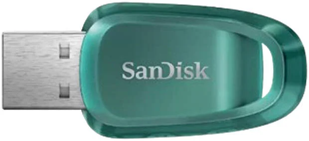 فلش مموری 256 گیگابایتی SanDisk Ultra Eco، رابط USB 3.2 Gen 1، عملکرد خواندن ترتیبی تا 100 مگابایت بر ثانیه، سازگار با USB 2.0، بازیابی اطلاعات با RescuePro، سبز | SDCZ96-256G-G46 فلش مموری 256 گیگابایتی SanDisk Ultra Eco، رابط USB 3.2 Gen 1، عملکرد خواندن ترتیبی تا 100 مگابایت بر ثانیه، سازگار با USB 2.0، بازیابی اطلاعات با RescuePro، سبز | SDCZ96-256G-G46