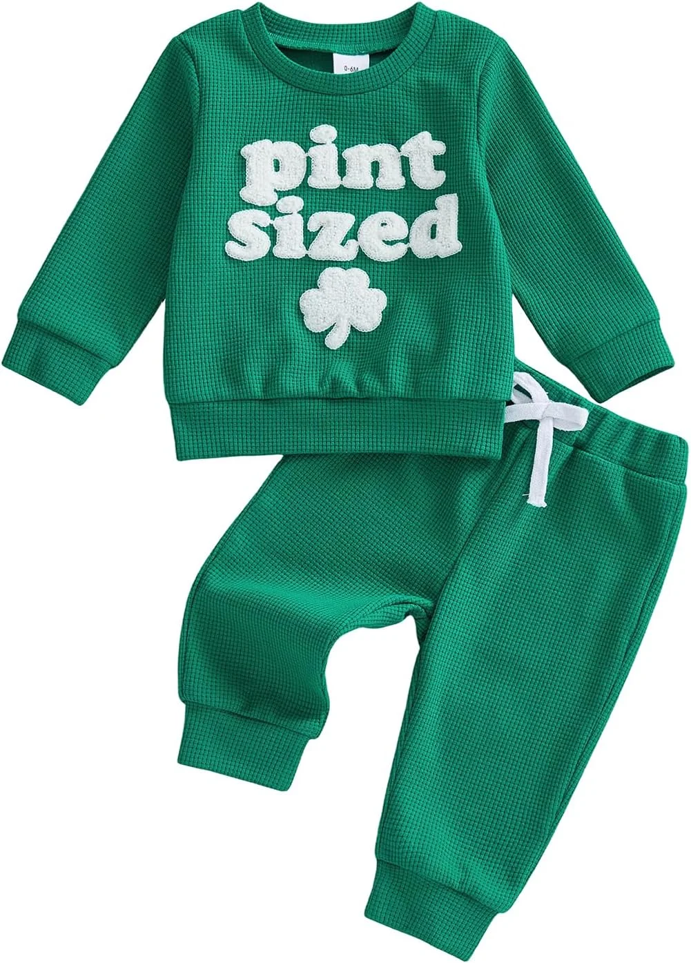 ست لباس پسرانه نوزادی YOKJZJD، بلوز بافتنی و شلوار، مناسب پاییز و زمستان