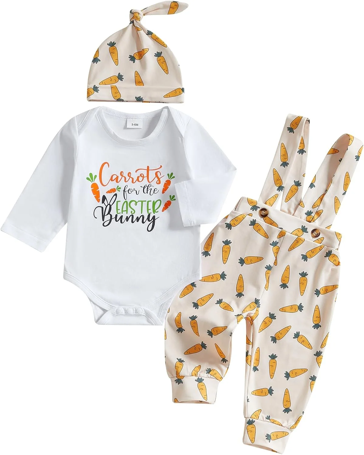 ست لباس نوزادی پسرانه با طرح حروف، رامپر، شلوار پیشبندی راه راه، ست لباس کارناوال 3 تکه