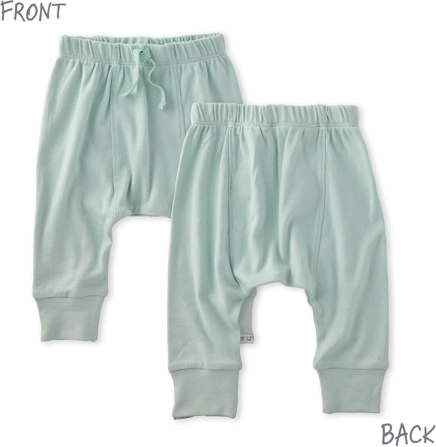 شلوار جاگر نوزادی унисекс جردن 8 عددی، 100% پنبه ارگانیک، مناسب نوزاد تا نوپا دخترانه و پسرانه