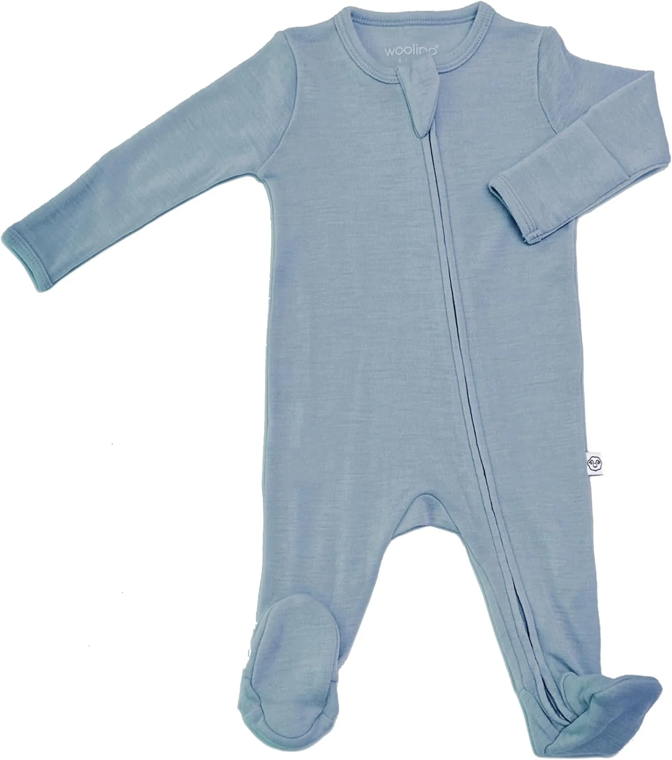لباس خواب پادار Woolino، لباس خواب پشمی مرینوس، 0-9 ماه