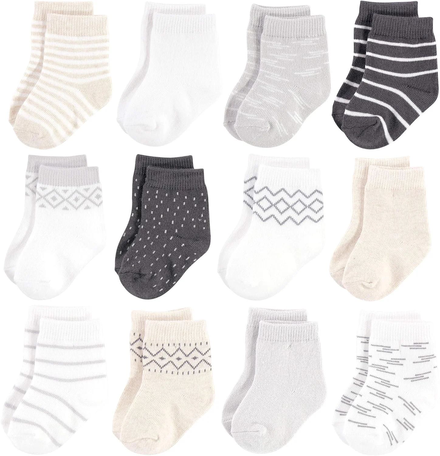 جوراب های پایه ارگانیک پسرانه کودک با لمس طبیعت، جوراب های غیر رسمی