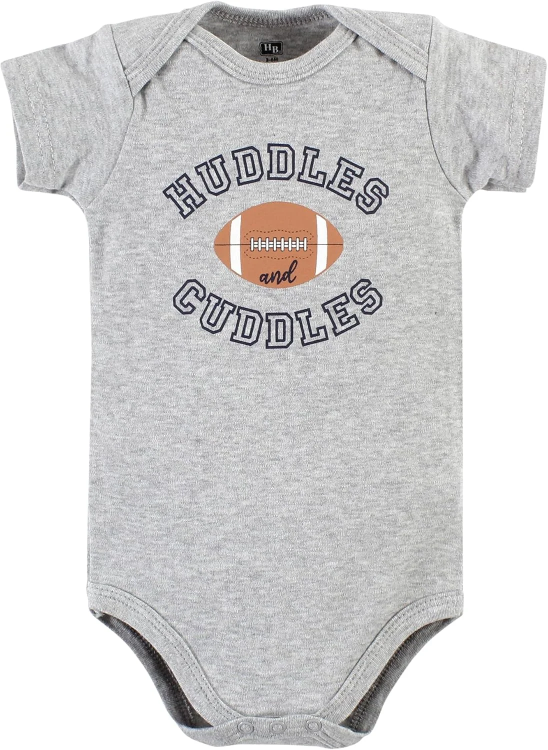 ست بادی و شلوار نخی نوزاد هادسون بیبی - طرح رنگین کمان آفتابی آستین کوتاه، سایز 12-18 ماه (بسته 3 عددی)